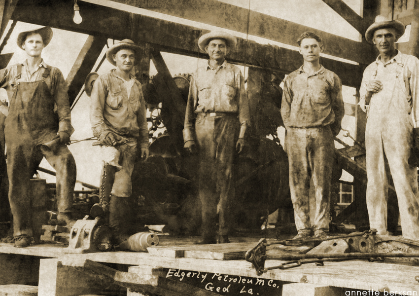 After - July 5, 1926, photo of Vincent Crew #10, Ged, LA.